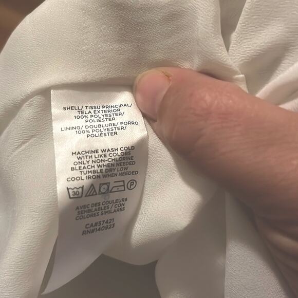 NWT The Loft Ruffle Sleeveless Dress - Picture 5 of 6